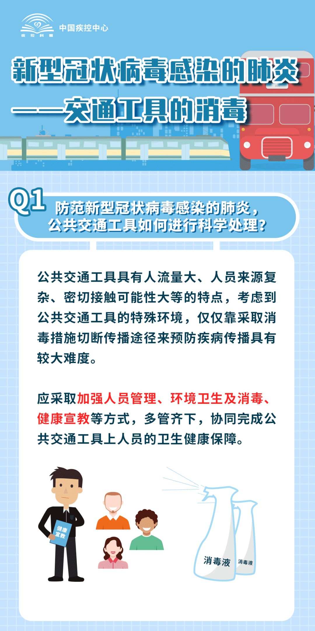 新型冠状病毒感染的肺炎——交通工具的消毒